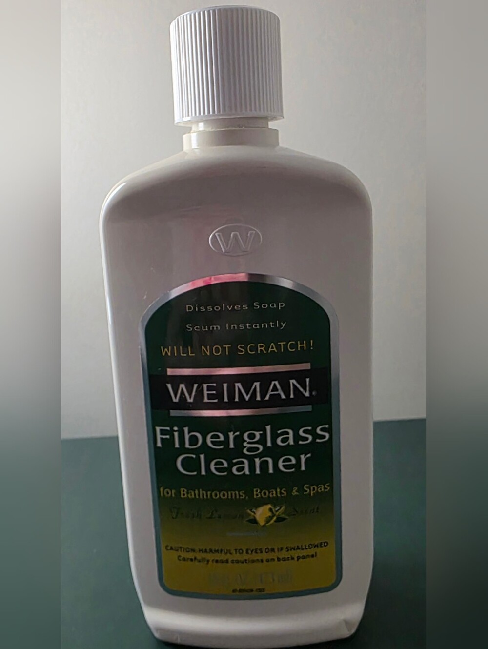 Used Weiman Fiberglass Cleaner For Bathrooms, Boats, And Spas